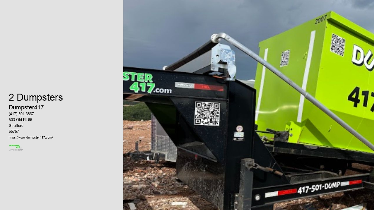 Landfill Dumpster Rental