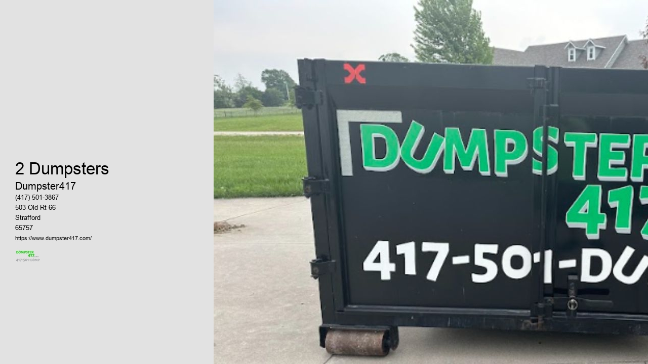 4yd Dumpster Rental