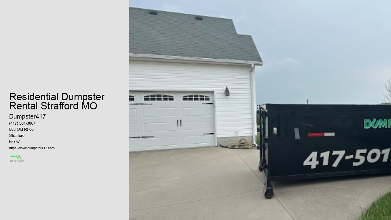 Small Residential Dumpster Rental Near Me